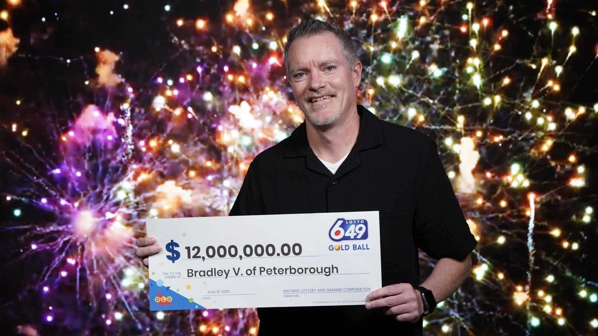 Peterborough Man Stunned After $12 Million Lotto 6/49 Gold Ball